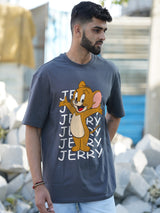 Tom & Jerry Graphic | Oversized T-Shirt