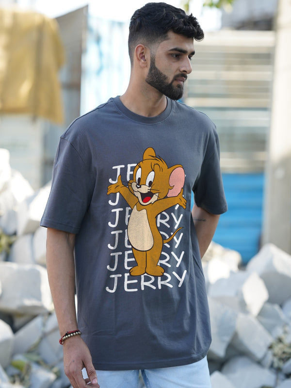 Tom & Jerry Graphic | Oversized T-Shirt