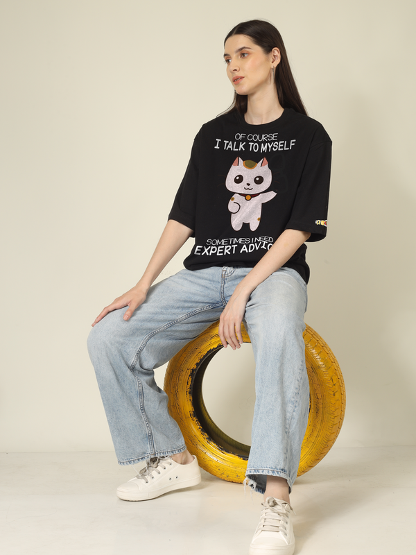 Self Talker Graphics | Oversized T-Shirt