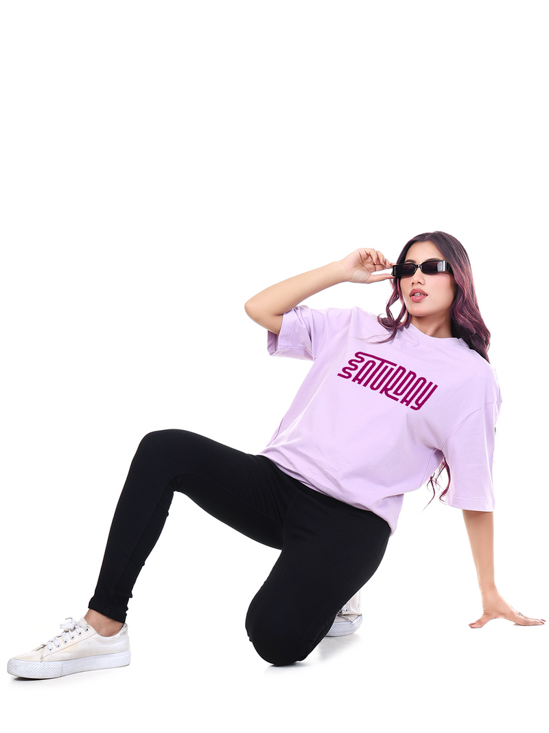 Saturday Graphic | Oversized T-Shirt