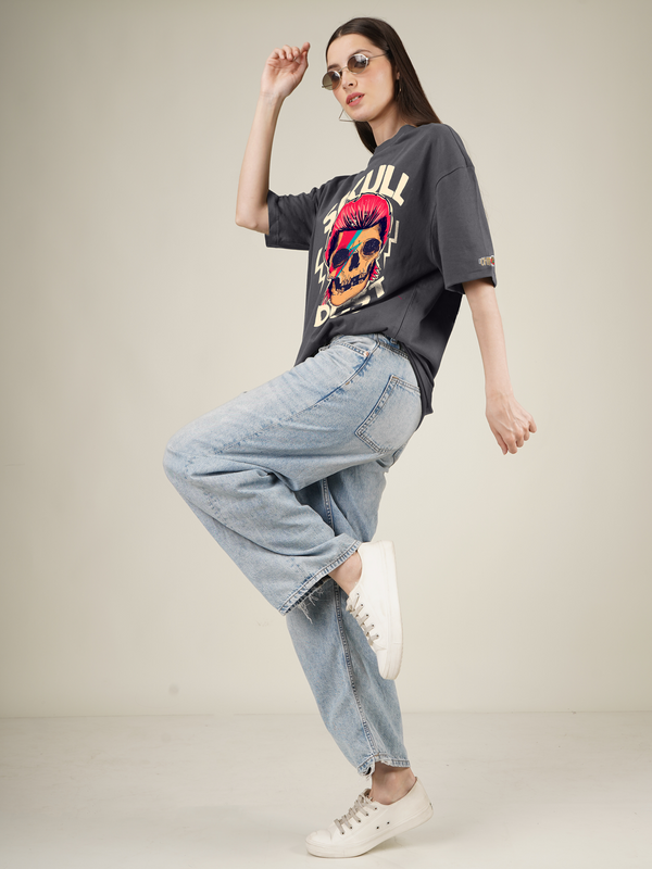 Skull Dust Graphics | Oversized T-Shirt
