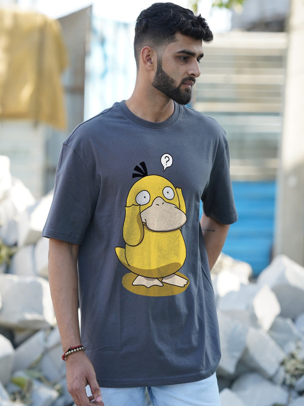 Psyduck Graphic | Oversized T-Shirt