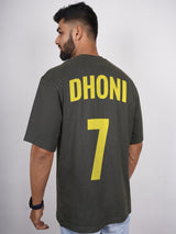 Dhoni 7 Graphic | Oversized T-Shirt