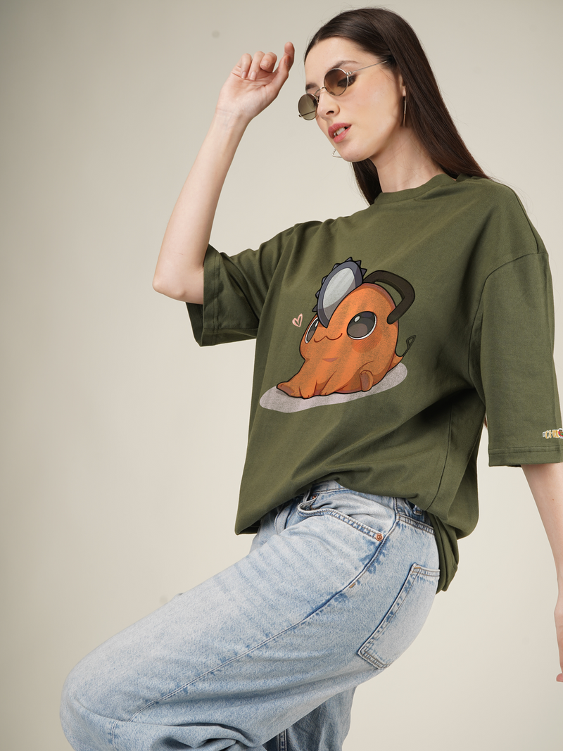 Pochita Chainsaw man Graphic | Oversized T-Shirt