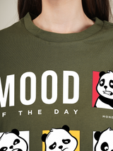 7 Days of Mood Graphic | Oversized T-Shirt