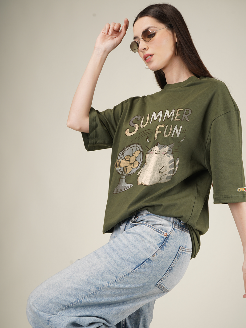 Summer fun Graphic | Oversized T-Shirt