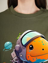 Sifi Raptile Graphic | Oversized T-Shirt