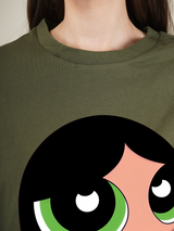 Juicy Power Girl Graphic | Oversized T-Shirt