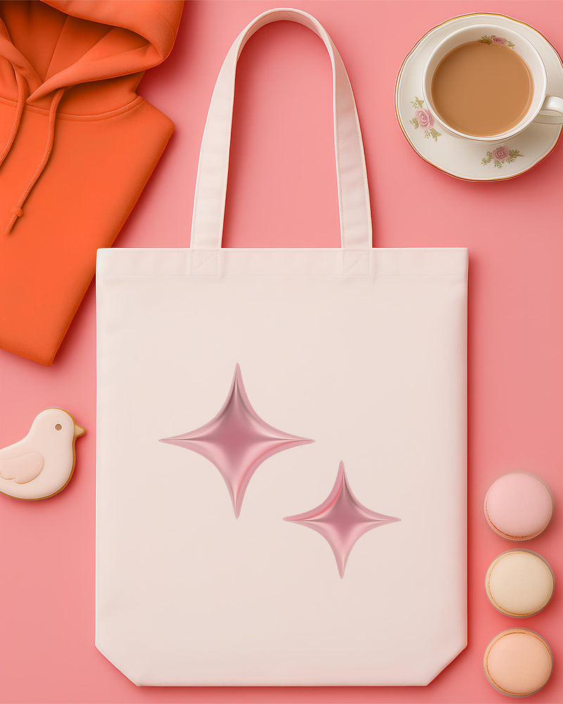 Grinning Abstract Skull | Tote Bag