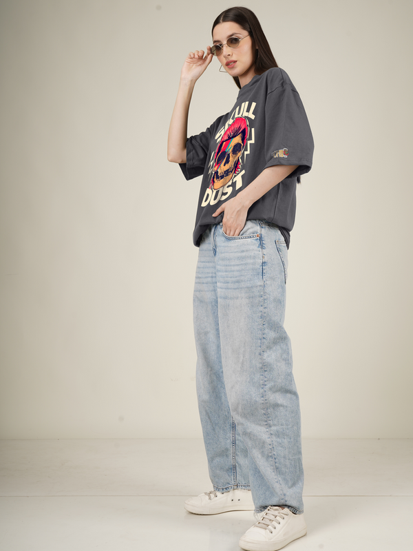 Skull Dust Graphics | Oversized T-Shirt