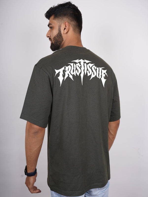 TRUST ISSUE Graphic | Oversized T-Shirt