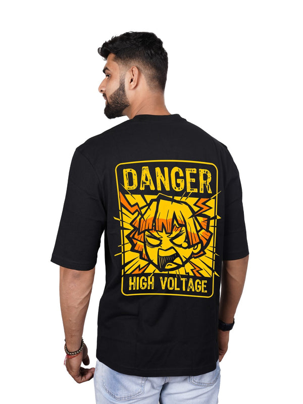 High Voltage Zenitsu | Oversized Graphic T-Shirt