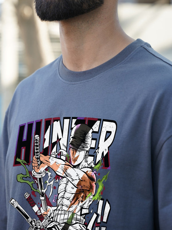 Hunter's Fury | Oversized Graphic T-Shirt