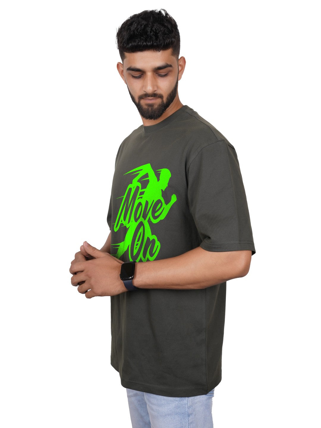 Move On Runner Graphic T-Shirt | Oversized