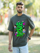 Never Stop Doing Your Best | Oversized Graphic T-Shirt