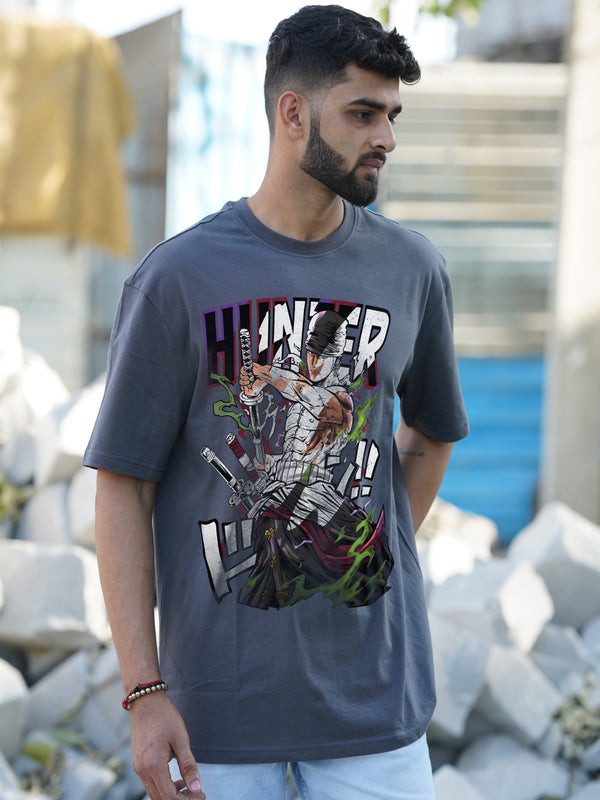 Hunter's Fury | Oversized Graphic T-Shirt