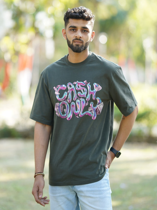 Cash Only Graffiti | Oversized T-Shirt