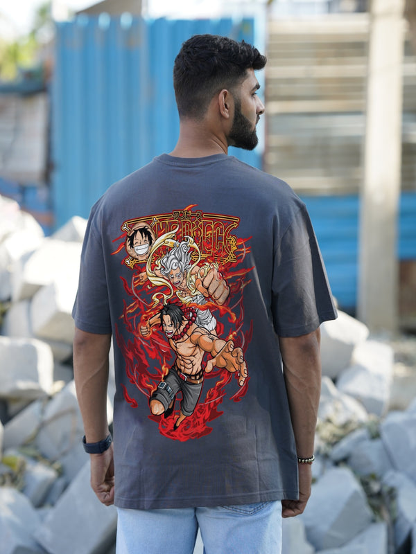 Nika's Glee Anime Graphic | Oversized T-Shirt