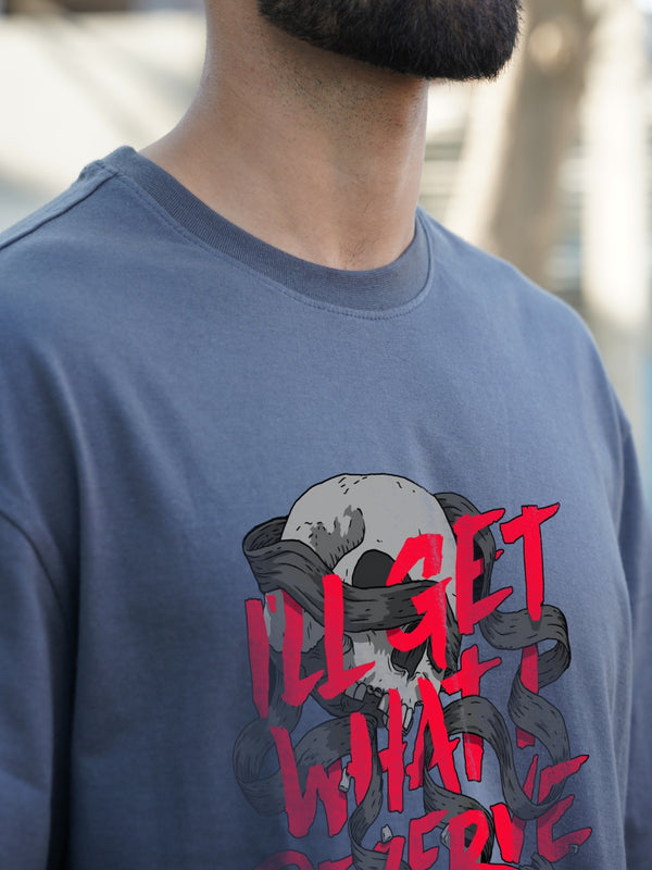 Dark Retribution Graphic | Oversized T-Shirt