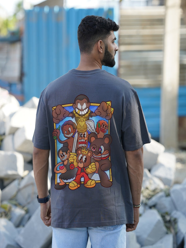 Bear Essentials Graphic | Oversized T-Shirt