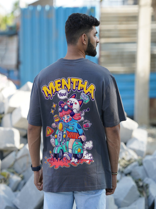 Mentha Joyride Graphic | Oversized T-Shirt