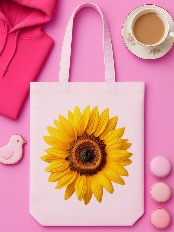 Vibrant Sunflower Blossom | Tote Bag