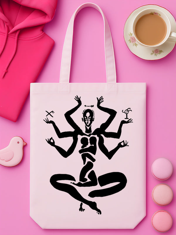Multi-Armed Goddess Art | Tote Bag