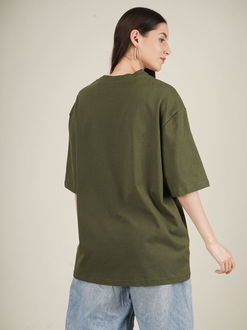 Snoopy Drops Graphic | Oversized T-Shirt